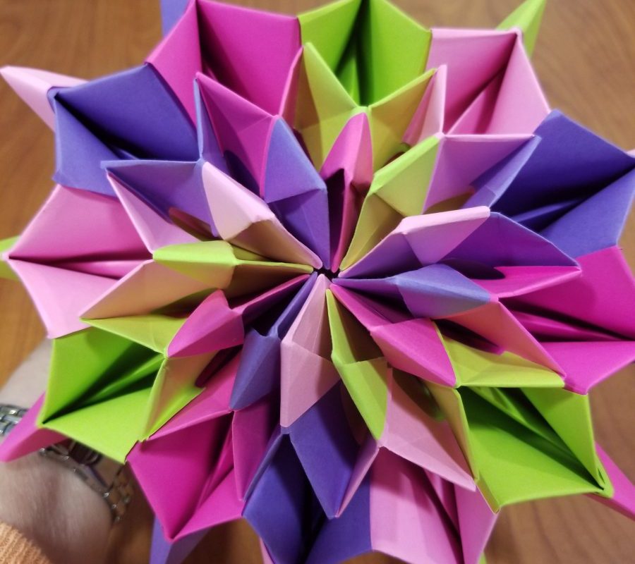 origami kaleidoscope