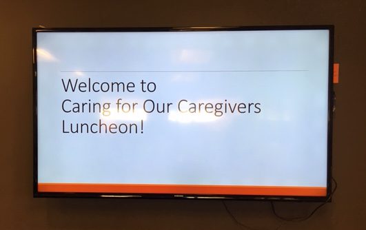 Caring for our Caregivers luncheon