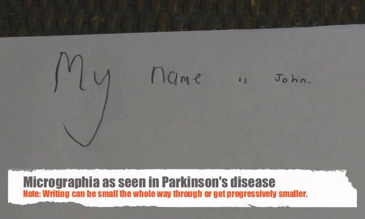 micrographia example