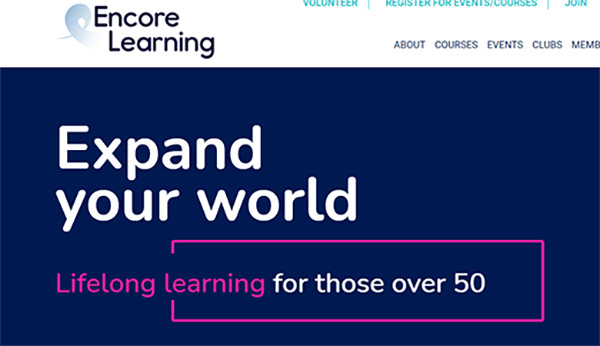 Expand Your World with Encore Learning @ our Online Café (via Zoom ...